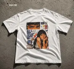 Tシャツ y2k opium archive グランジ 00s 半袖 ホワイト