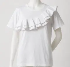 MSGM フリル付き半袖Tシャツのサムネイル