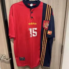 レア adidas アディダス スペイン代表 96 ユニフォーム 上下セット