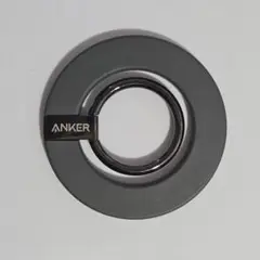 【Anker】ロゴ入り リング グレー used