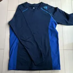 adidas 長袖Tシャツ150 野球アンダーシャツ