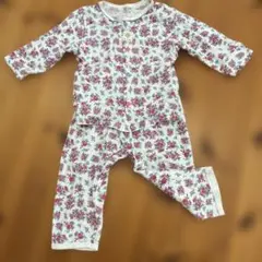 女の子　花柄　長袖　パジャマ　90センチ