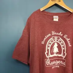 USA古着　Benton Grade School Rangers Tシャツ L