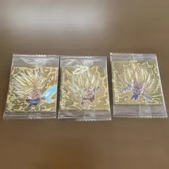 ドラゴンボール超戦士シールウエハース トランクス 孫悟空 ベジータ