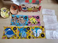 ミスド　ポケモンコラボ　箱、小物、ナプキン等