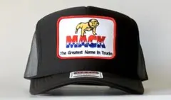 ☆MACK TRUCKS☆パッチトラッカーキャップ　ブラック　新品　アメカジ