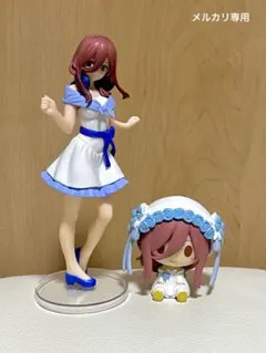 五等分の花嫁　中野三玖　ミニフィギュア　2体セット　ちょこのっこ　ガチャ