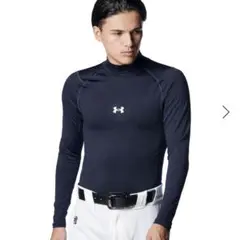 Under Armour ネイビー 長袖 アンダーシャツ L