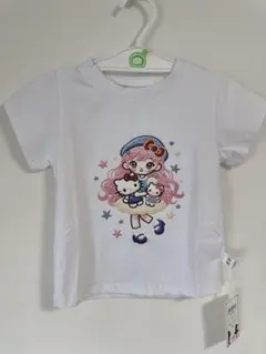 ハローキティTシャツ ホワイト120～150