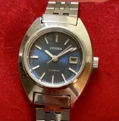 CITIZEN70年代ヴィンテージシチズン稼動品手巻きレディース腕時計純正ベルト