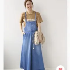 JOURNAL STANDARD サロペットスカート　デニム　値下げ中　週末までのサムネイル