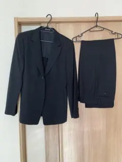 LBC213様　専用出品 コムサデモード　パンツスーツ　ブラックストライプ