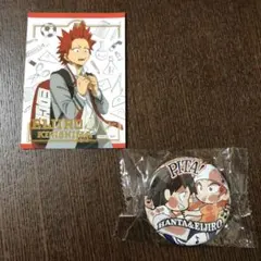 ヒロアカ キラステコレクション ぴた！でふぉめ缶バッジ 切島鋭児郎