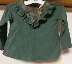 zara baby ザラ　ベビー　トップス　刺繍　花柄　女の子