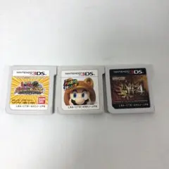 ニンテンドー3DS ゲームソフト 3本セット