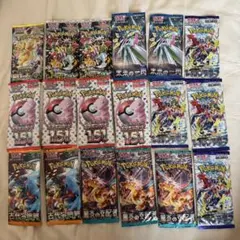 ポケカ バラパック 72パック サーチ済み 未開封 ニンジャスピナー他