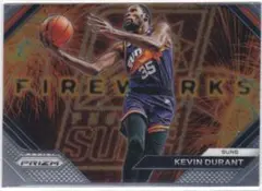 KEVIN DURANT 2023 PANINI PRIZM FIREWORKS