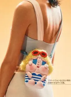 CRYBABY Vacation Mode On ミニクロスボディバッグ ブルー