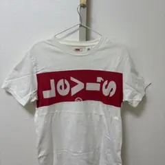 Levi's ホワイト レッド Tシャツ S