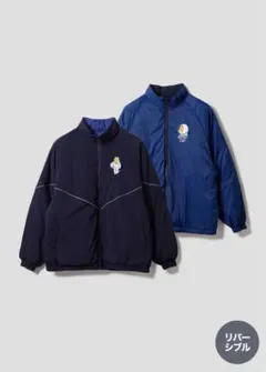 グラニフ　アストロキャット リバーシブルパデッドジャケット