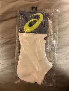 asics 陸上競技用 ホワイトソックス Lサイズ