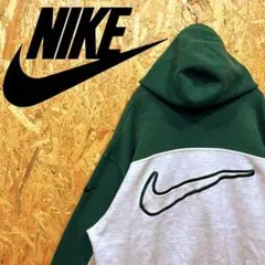 くぽち様専用 ナイキ 刺繍ロゴ レアカラー ゆるだぼ90s スウェット パーカー