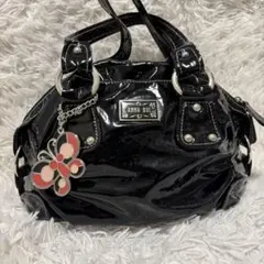 ANNA SUI アナスイ ハンドバッグ vintageバタフライチャームy2k - メルカリ