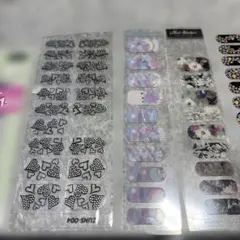 ネイルシールセット ティンカーベル　キキララ　ハート　ドットなど