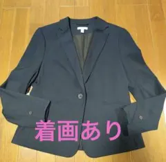 H&M ネイビー ブレザー EUR 42 JK 160cmぴったり