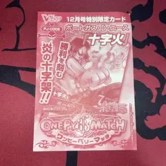 【Vジャンププロモ2008年】　エース　ワンピース　付録　新品未使用　1枚