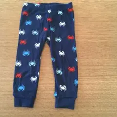 美品★12m 80cm★Carter's カーターズ レギンス パンツカニ柄