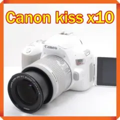 ✨ Canon EOS kiss x9 ホワイト 一眼レフ スマホ転送 - メルカリ