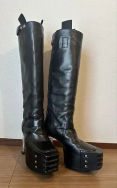 Rick Owens kiss boots pull on platformsのサムネイル