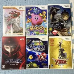 Wii ゲームソフト 6本セット