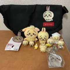 ちいかわ ウサギ バッグ クリップ付きキーチャーム グッズセット