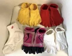 『 5足まとめ売り 』 R×L SOCKS 3足 スポーツ 靴下 五本指 など