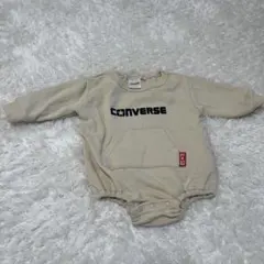CONVERSE クリーム色ロンパース