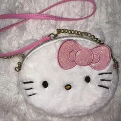 헬로 키티 페이스 타입 파 숄더백