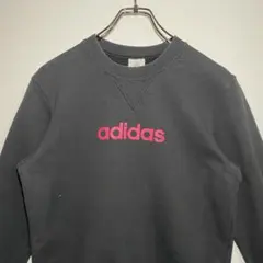 adidas アディダス　スウェット　サイズL トレーナー　Vガゼット　古着