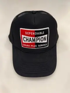 【HC】OTTOトラッカーワッペンメッシュキャップ　CHAMPION PLUG