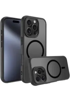 iPhone 16 Pro Max ケース MagSafe対応 半透明 マット感