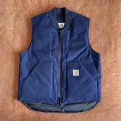 美品 90s USA製 カーハート ダック ベスト 腰ゴム Stussy別注 L 美品 90s USA製 カーハート ダック ベスト 腰ゴム Stussy別注 L - メルカリ