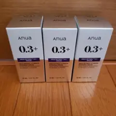 Anua 0.3+ レチノール ナイアシンアミド 3本セット