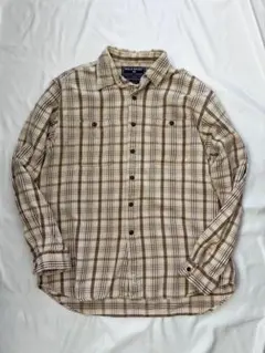 90s ポロスポーツ　ネルシャツ　ヴィンテージ　ヘビーネル　ヘヴィーネル