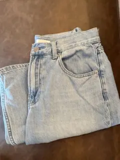 UNIQLO バギー　デニム 26 ストレートデニム