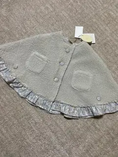 テータテート ポンチョ　新品未使用　ボア　ケープ　アウター