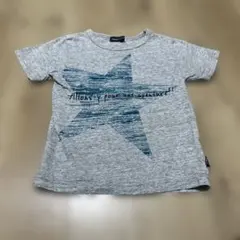 Be Be星形プリントTシャツ グレーのサムネイル