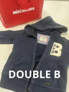DOUBLE.B ダブルビー✨キッズパーカー