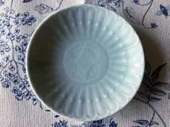 伊万里 有田 青磁 菊形 小皿 アンティーク13cm ヨーロッパ調のサムネイル