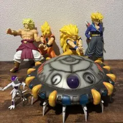 ドラゴンボール フリーザ 孫悟空 宇宙船 フィギュアセット ワーコレ 